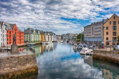 Sunny Apartment In Alesund City Exterior photo